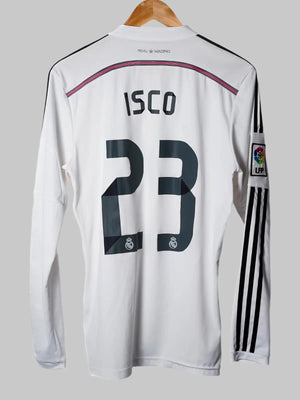 Real Madrid Home Shirt 2014/15 L/S Isco 23 (M)