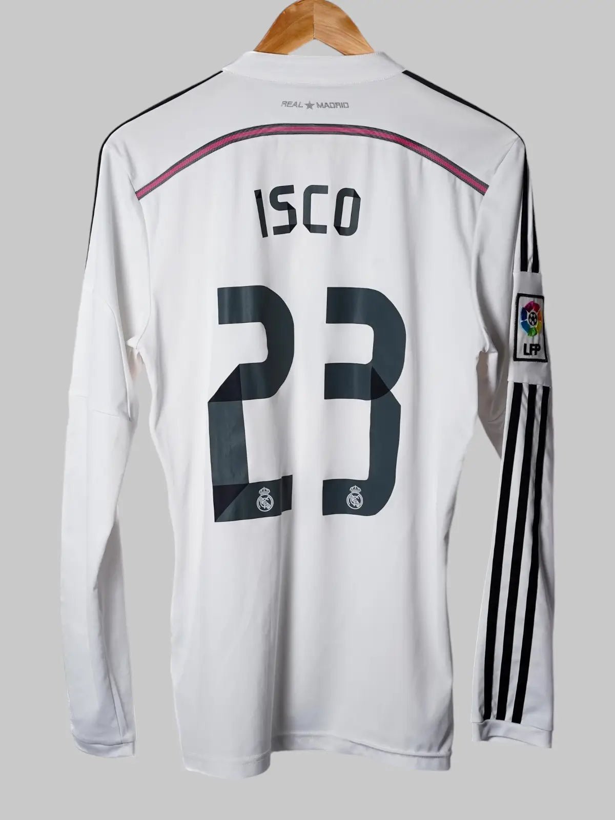 Real Madrid Home Shirt 2014/15 L/S Isco 23 (M)