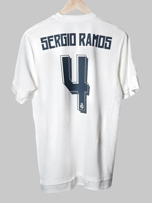 Real Madrid Home Shirt 2015/16 Ramos 4 (M)