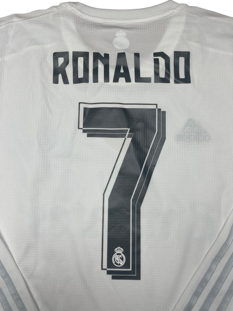 Real Madrid Home Shirt 2015/16 Ronaldo #7 - 10/10 - XL