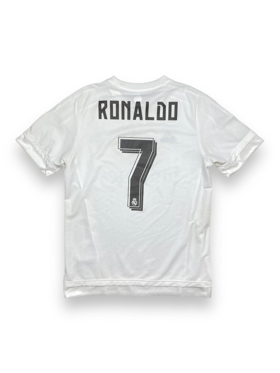 Real Madrid Home Shirt 2015/16 Ronaldo #7 - 8/10 - M