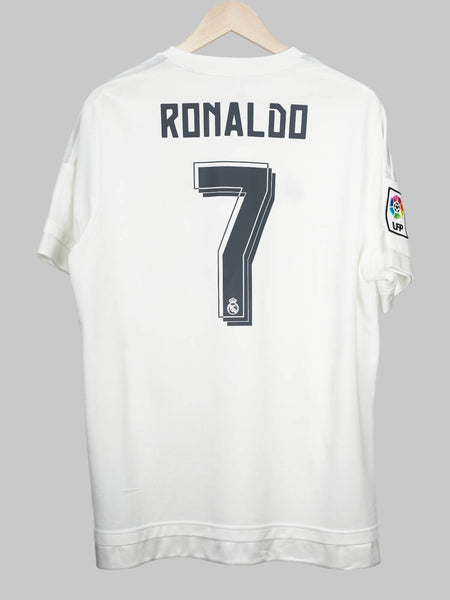 2015/16 Real Madrid Ronaldo #7 Home Shirt (XL) Adidas | First11