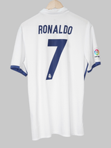 Real Madrid Home Shirt 2016/17 Ronaldo 7 (L)