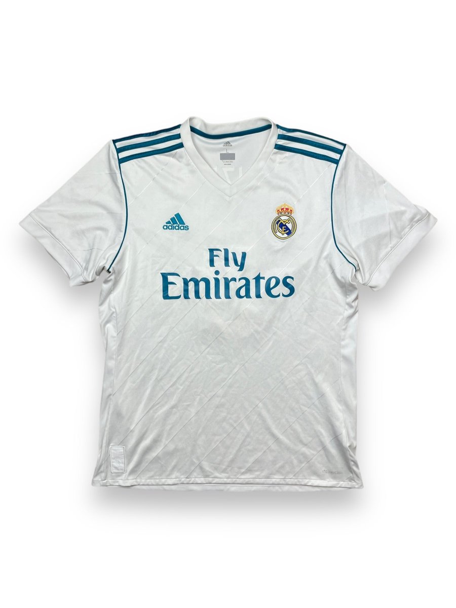 Real Madrid Home Shirt 2017/18 Benzema #9 - 9/10 - L