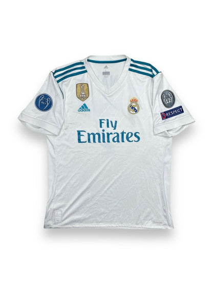 Real Madrid Home Shirt 2017/18 Ronaldo #7 - 9/10 - L