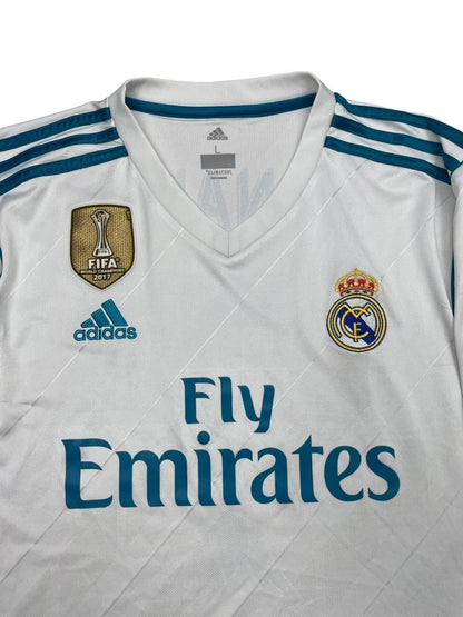 Real Madrid Home Shirt 2017/18 Ronaldo #7 - 9/10 - L