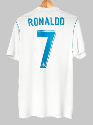 Real Madrid Home Shirt 2017/18 Ronaldo 7 (M)