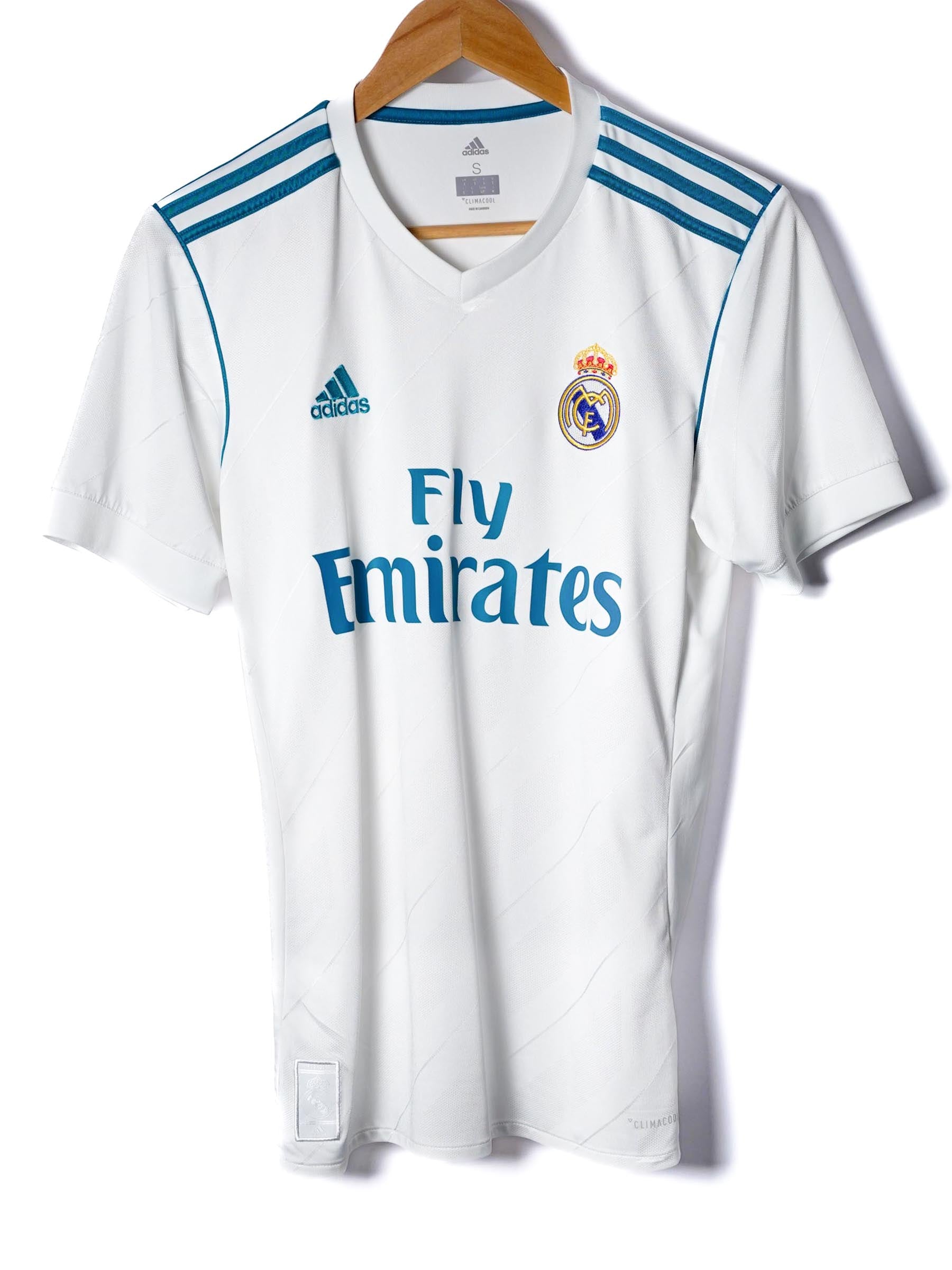 ウェア REAL MADRID - 2017/2018 (Home) REAL MADRID 2017 2018 HOME FOOTBALL SHIRT SOCCER JERSEY
