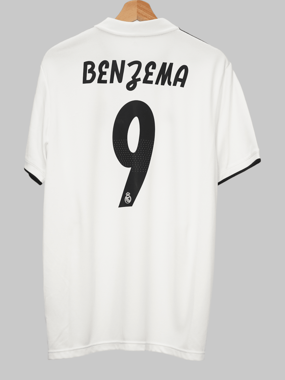 Real Madrid Home Shirt 2018/19 Benzema 9 (L)