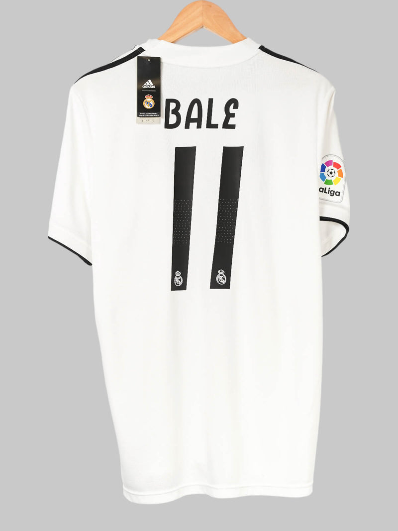 Real Madrid Home Shirt 2018/19 BNWT Bale 11 (L)