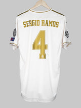 Real Madrid Home Shirt 2019/20 Player Issue Sergio Ramos 4 (L)