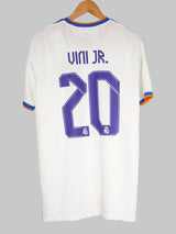 Real Madrid Home Shirt 2021/22 Vini Jr 20 (L)