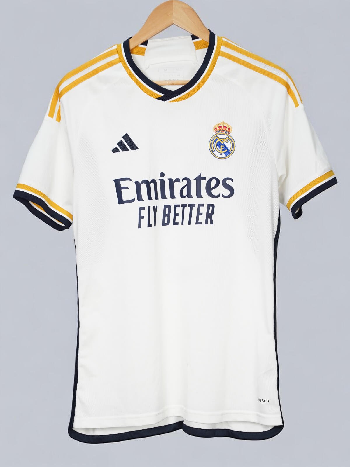 2023/24 Real Madrid Bellingham #5 Home Shirt (M) Adidas | First11