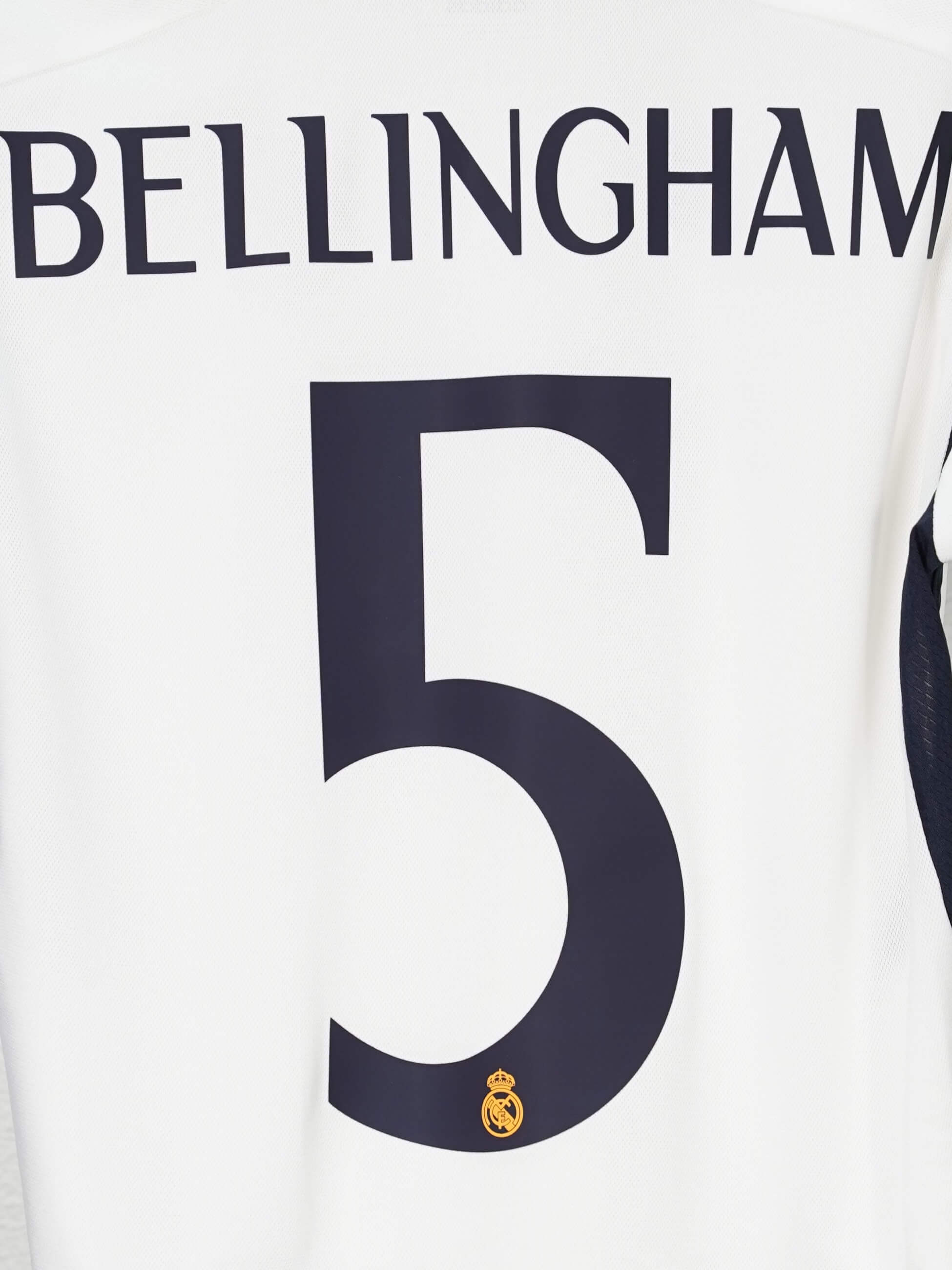 2023/24 Real Madrid Bellingham #5 Home Shirt (M) Adidas | First11