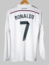 <tc>Real Madrid</tc> Maglia da casa a maniche lunghe 2014/15 <tc>Ronaldo</tc> #7 (S)