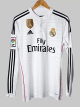 Real Madrid Home Shirt Long Sleeve 2014/15 Ronaldo 7 (S)