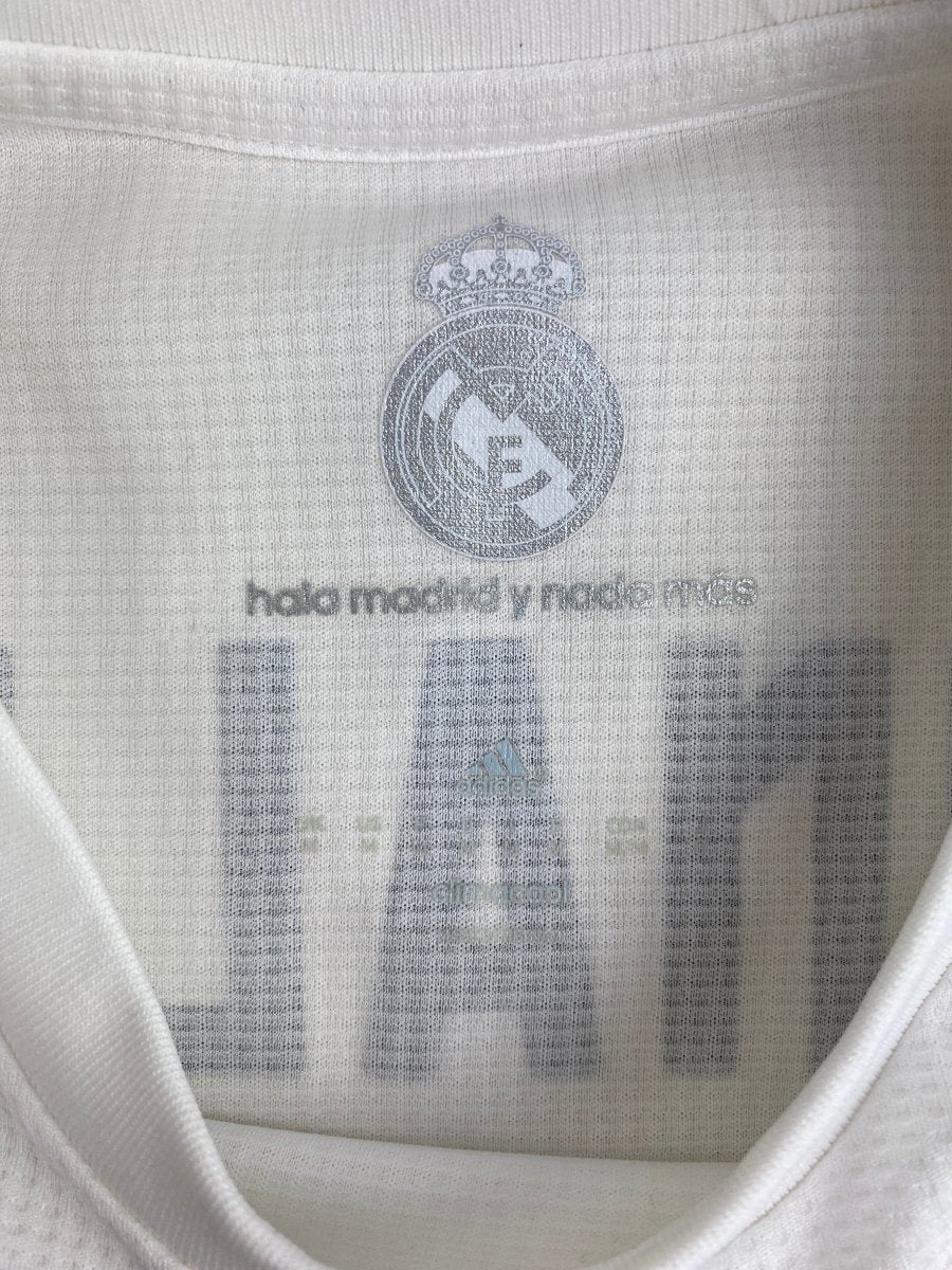 Real Madrid Home Shirt Long Sleeve 2015/16 Ronaldo #7 - 9/10 - M