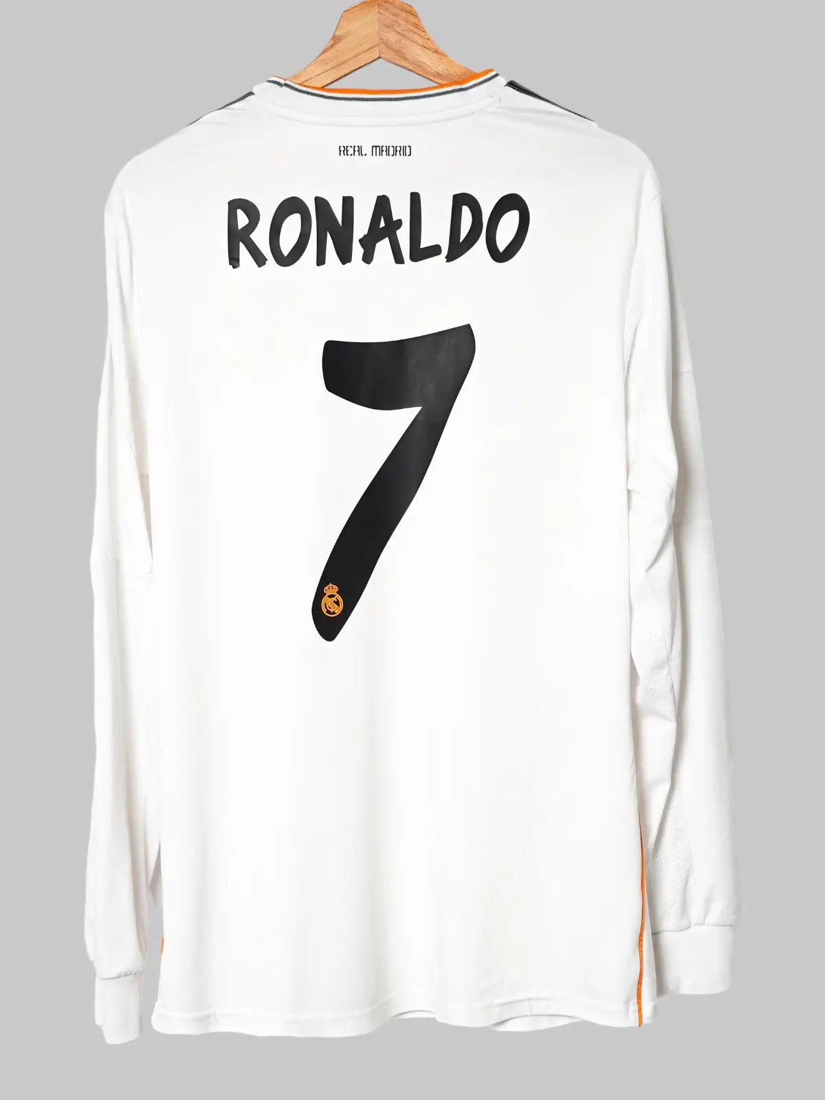 Real Madrid Home Shirt L/S 2013/14 Ronaldo 7 (M)