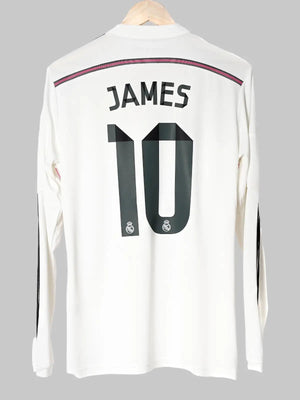 Real Madrid Thuisshirt L/S 2014/15 James 10 (M)