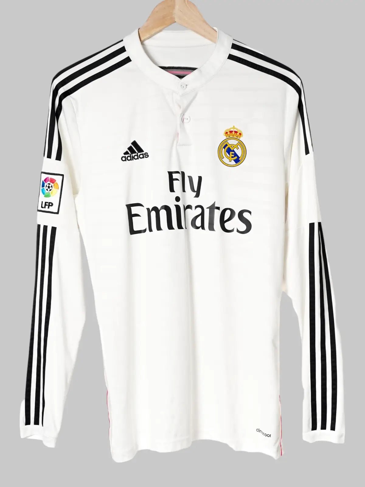 Real Madrid Home Shirt L/S 2014/15 James 10 (M)