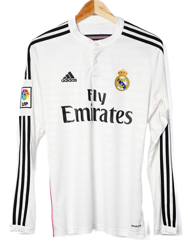 Real Madrid Home Shirt L/S 2014/15 Ronaldo 7 (S)