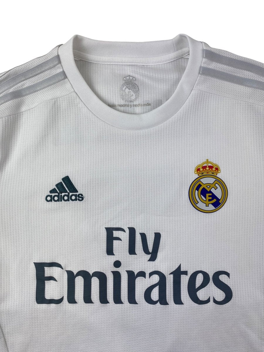 Real Madrid Home Shirt L/S 2015/16 Ronaldo #7 - 9/10 - M