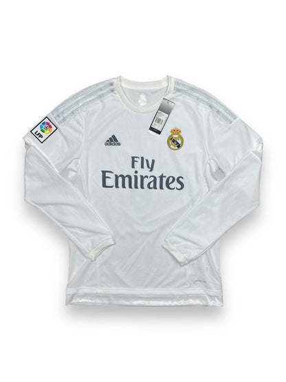 Real Madrid Home Shirt L/S 2015/16 Ronaldo #7 BNWT - 10/10 - M