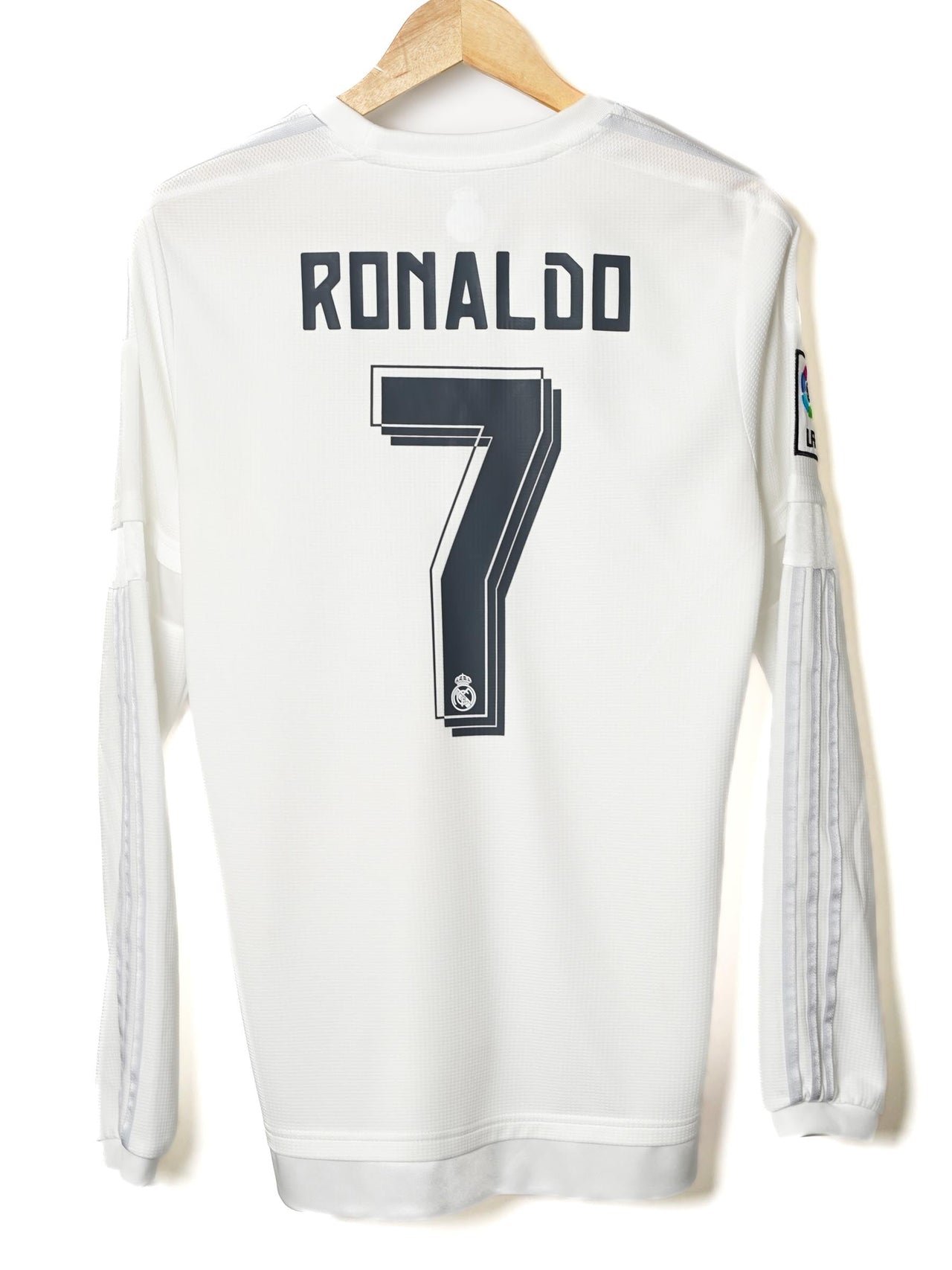 Real Madrid Home Shirt L/S 2015/16 Ronaldo #7 (S)