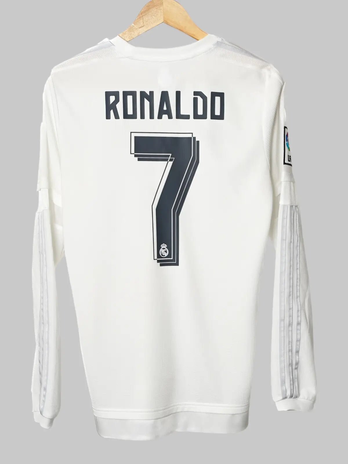 Real Madrid Home Shirt L/S 2015/16 Ronaldo 7 (S)