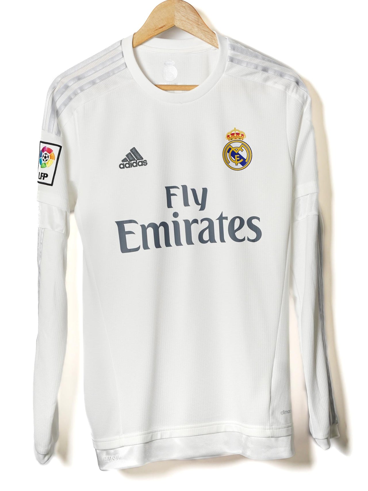 Real Madrid Home Shirt L/S 2015/16 Ronaldo #7 (S)