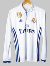 Real Madrid Home Shirt L/S 2016/17 Modric 19 (S)