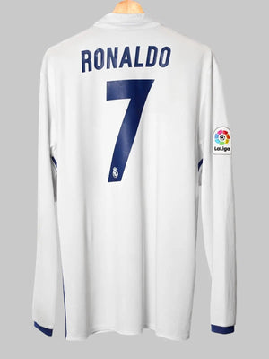 Real Madrid Heimtrikot L/S 2016/17 Ronaldo 7 (L)