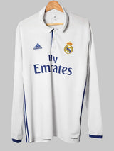 Real Madrid Home Shirt L/S 2016/17 Ronaldo 7 (L)