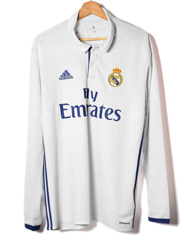 Real Madrid Home Shirt L/S 2016/17 Ronaldo 7 (L)