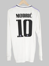 Real Madrid Home Shirt L/S 2022/23 Modric 10 (L)