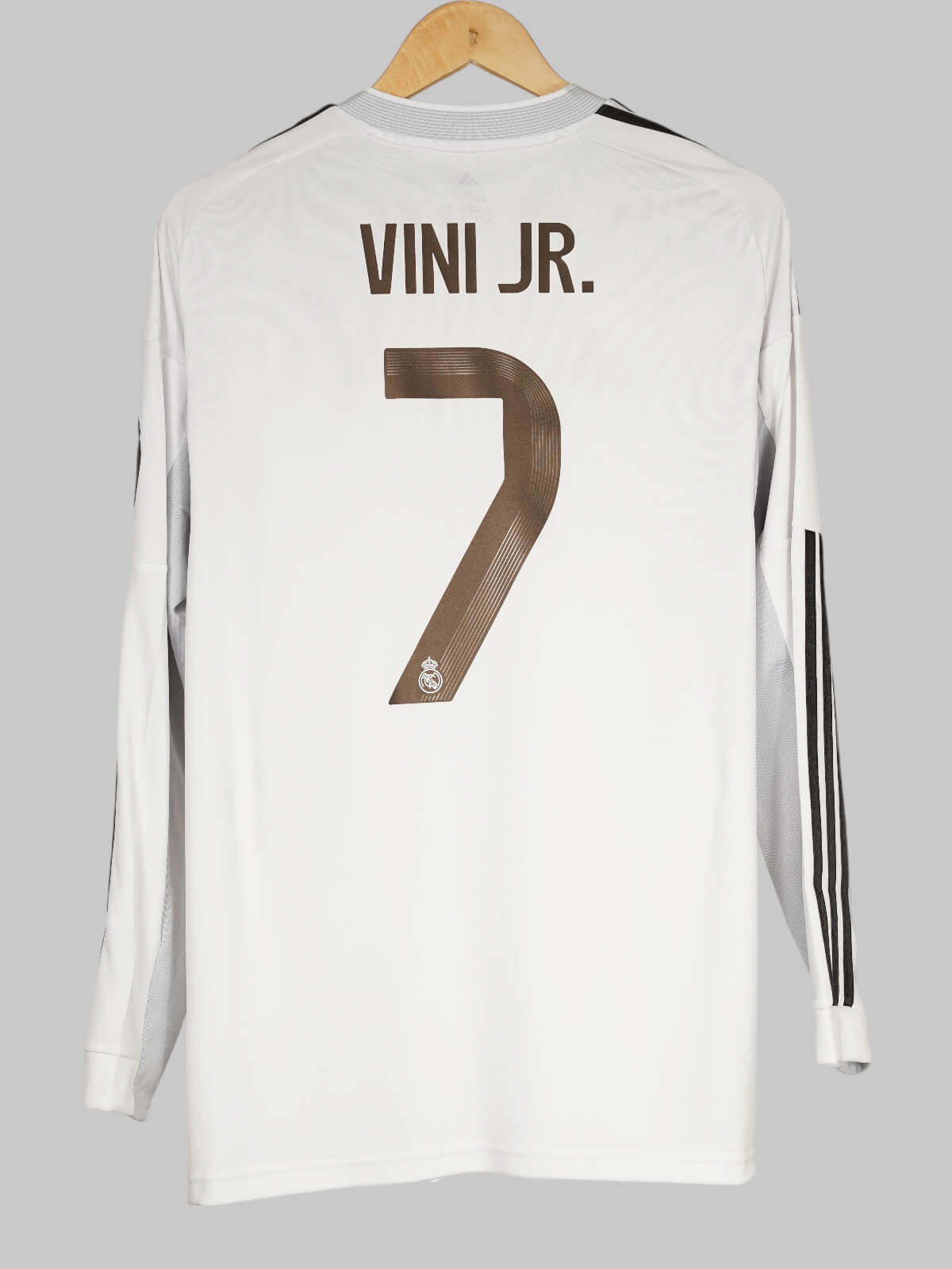 2025/26 Real Madrid Vini Jr #7 Home Shirt L/S BNWT (L) Adidas
