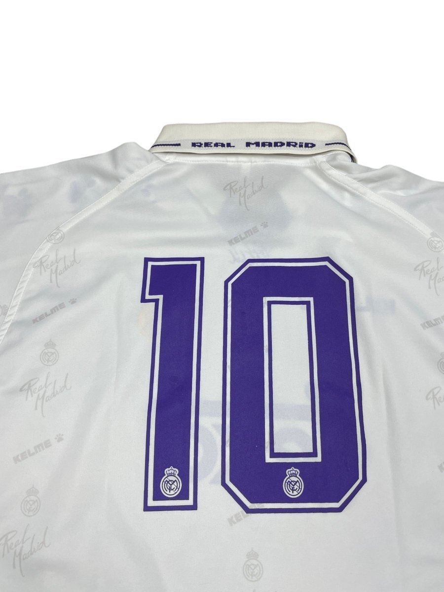 Real Madrid Player Issue Home Shirt 1994/96 Laudrup #10 - 9/10 - L