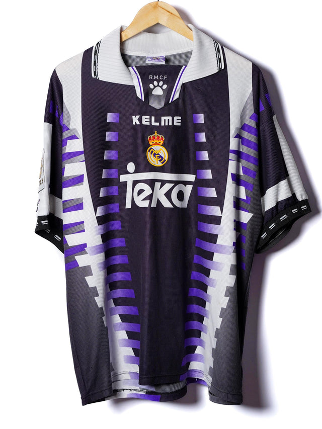 Real Madrid Third Shirt 1997/98 Raul 7 Player Issue (XL)