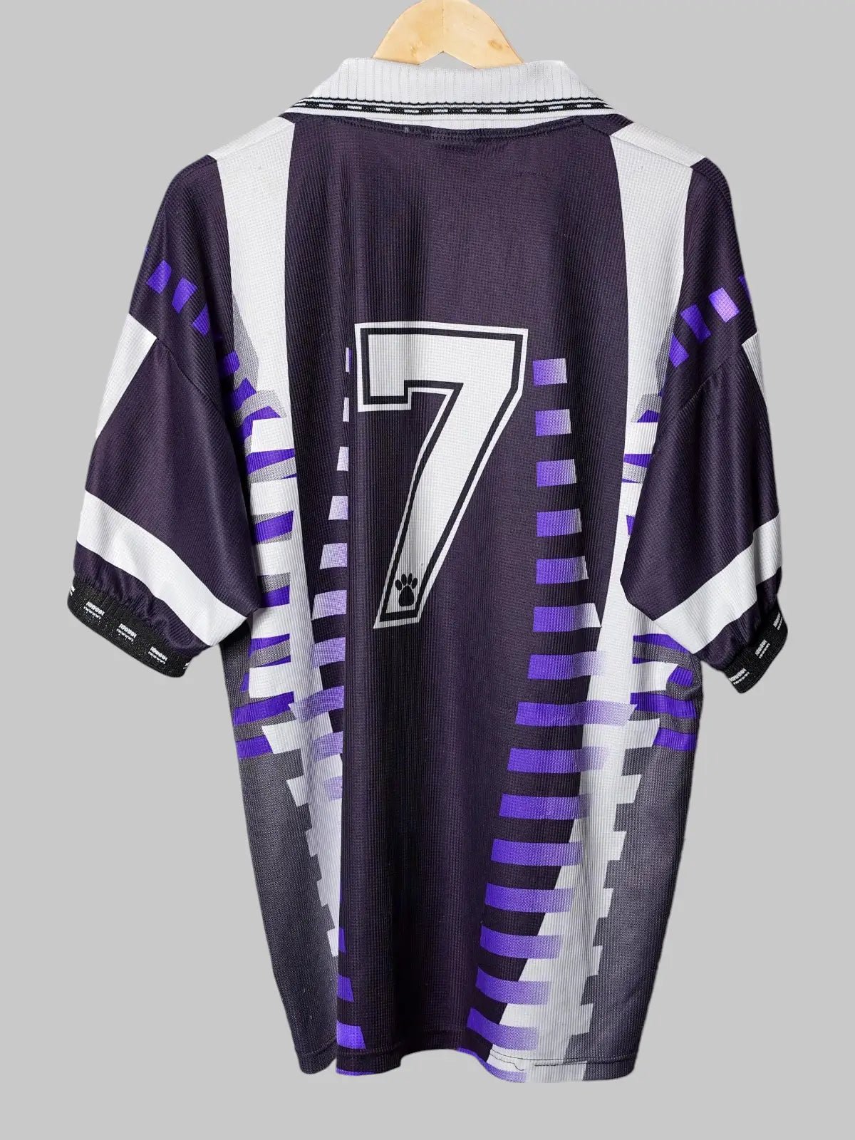 1997/98 Real Madrid Raul #7 Third Shirt Player Issue (XL) Kelme