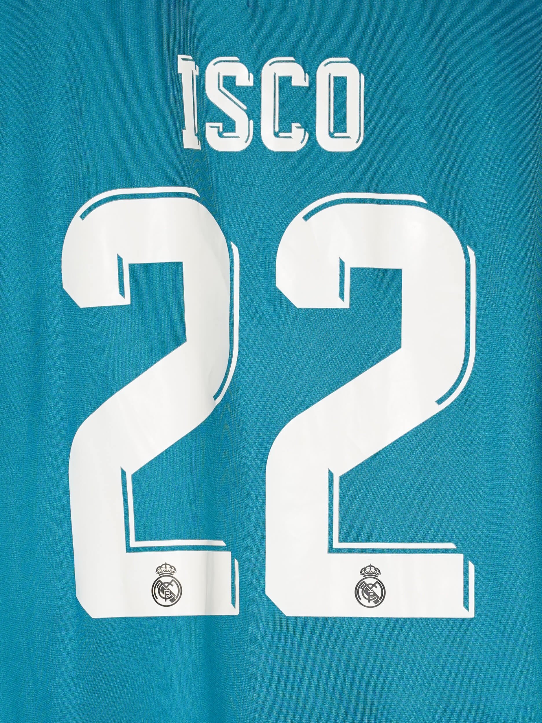 2017/18 Real Madrid Isco #22 Third Shirt (XL) Adidas | First11