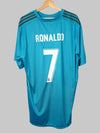 <tc>Real Madrid</tc> Tercera equipación 2017/18 <tc>Ronaldo</tc> #7 (XXL)