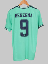 Real Madrid Third Shirt 2019/20 Benzema 9 (L)