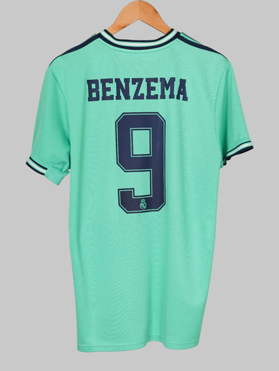 Real Madrid Third Shirt 2019/20 Benzema 9 (L)