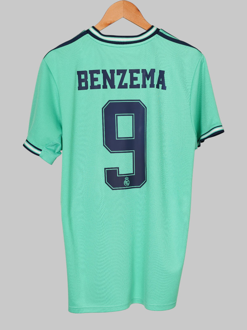 Real Madrid Third Shirt 2019/20 Benzema 9 (L)
