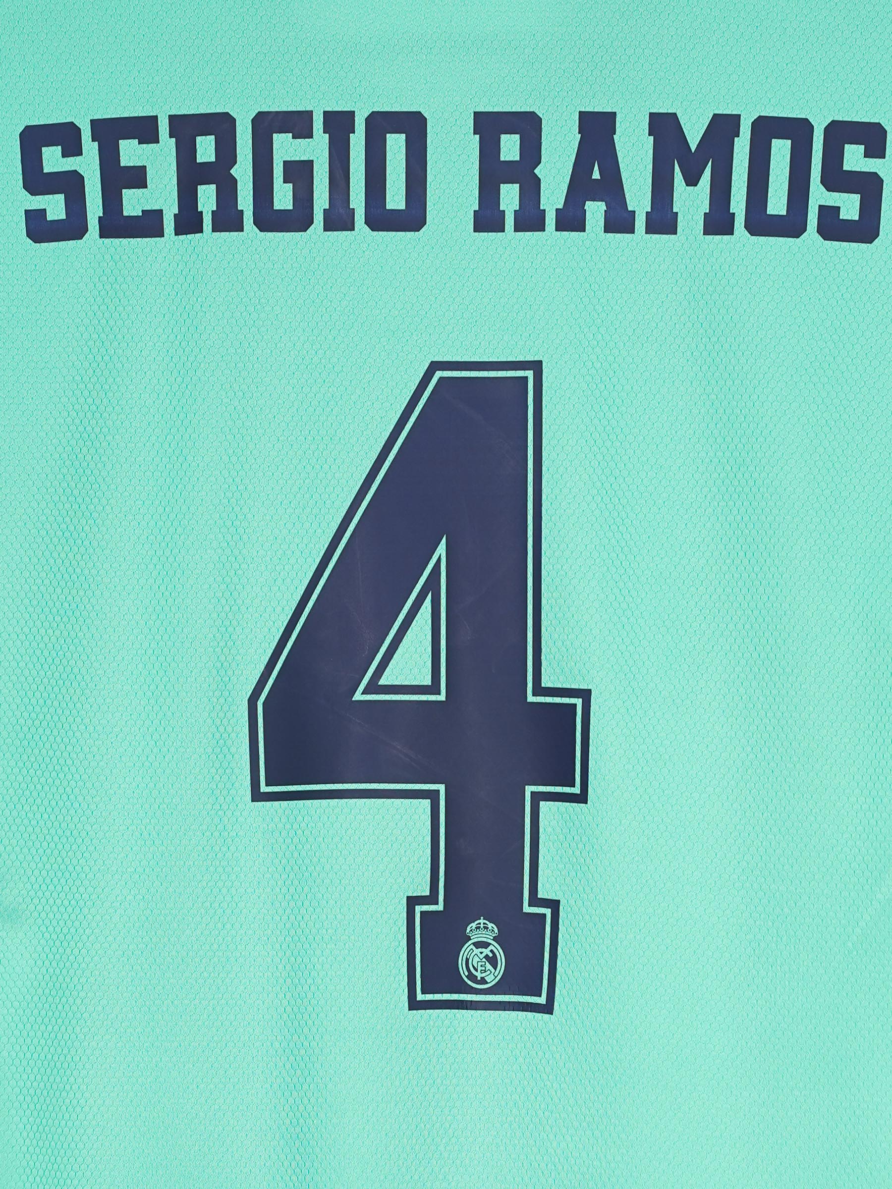 Real Madrid Third Shirt 2019/20 Sergio Ramos 4 (L)