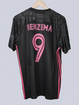 Real Madrid Third Shirt 2020/21 Benzema 9 (L)