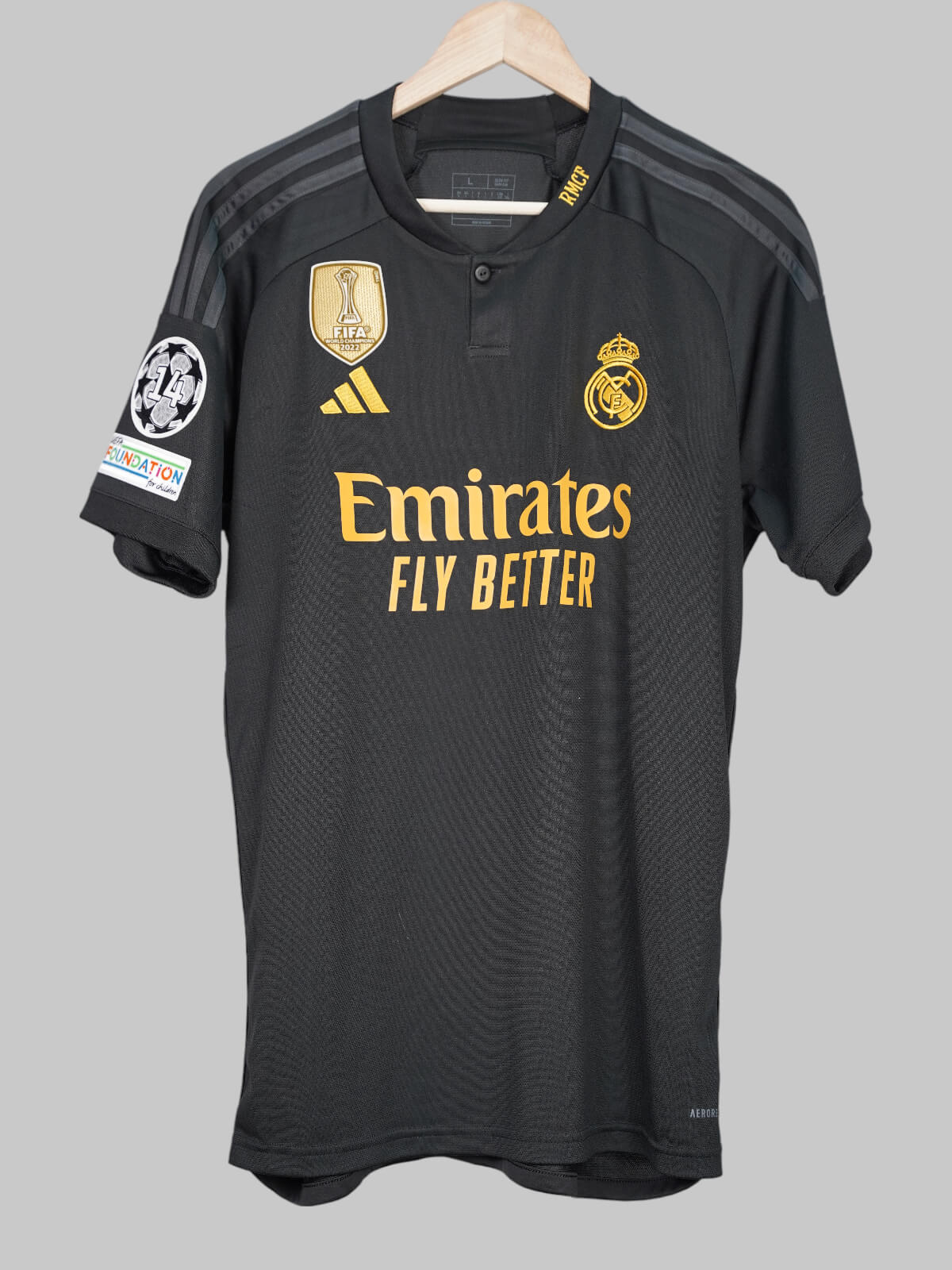 Real Madrid Third Shirt 2023/24 Bellingham 5 (L)