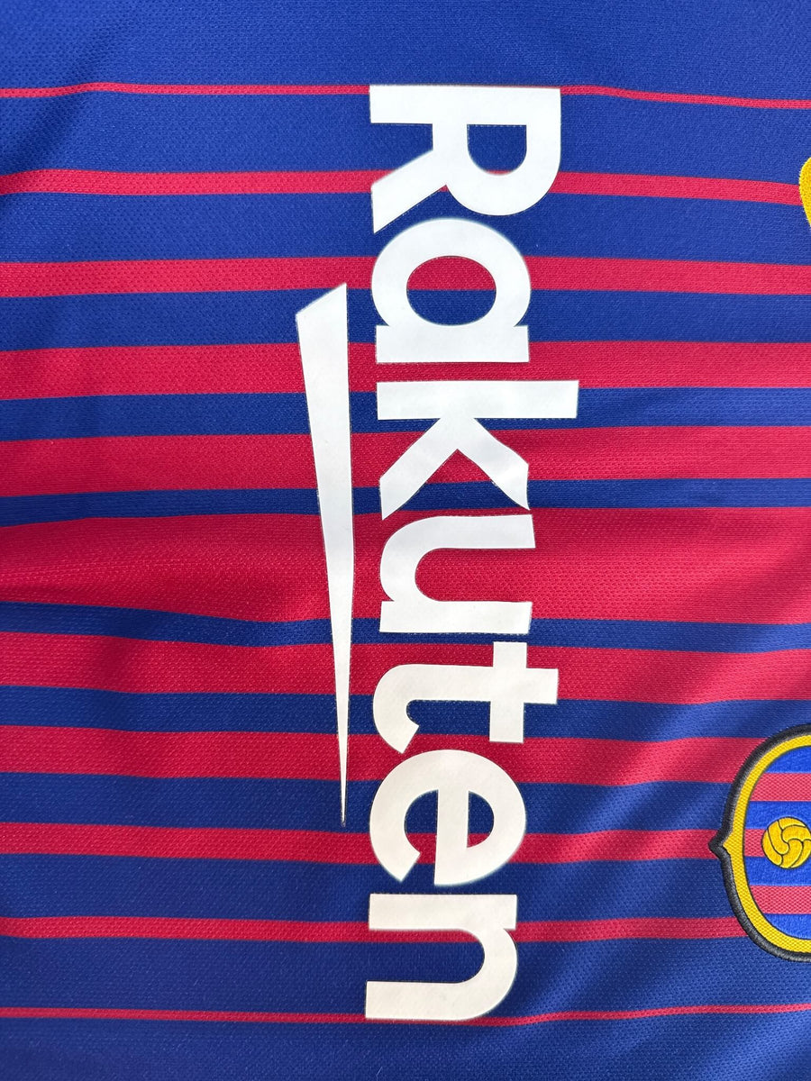2017/18 Barcelona Messi #10 Home Shirt (L)