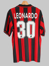 AC Milan Home Shirt 1997/98 Leonardo #30 Player Issue (L)