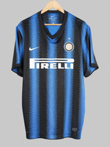 2010/11 Inter Milan Eto'o #9 Home Shirt (XL)